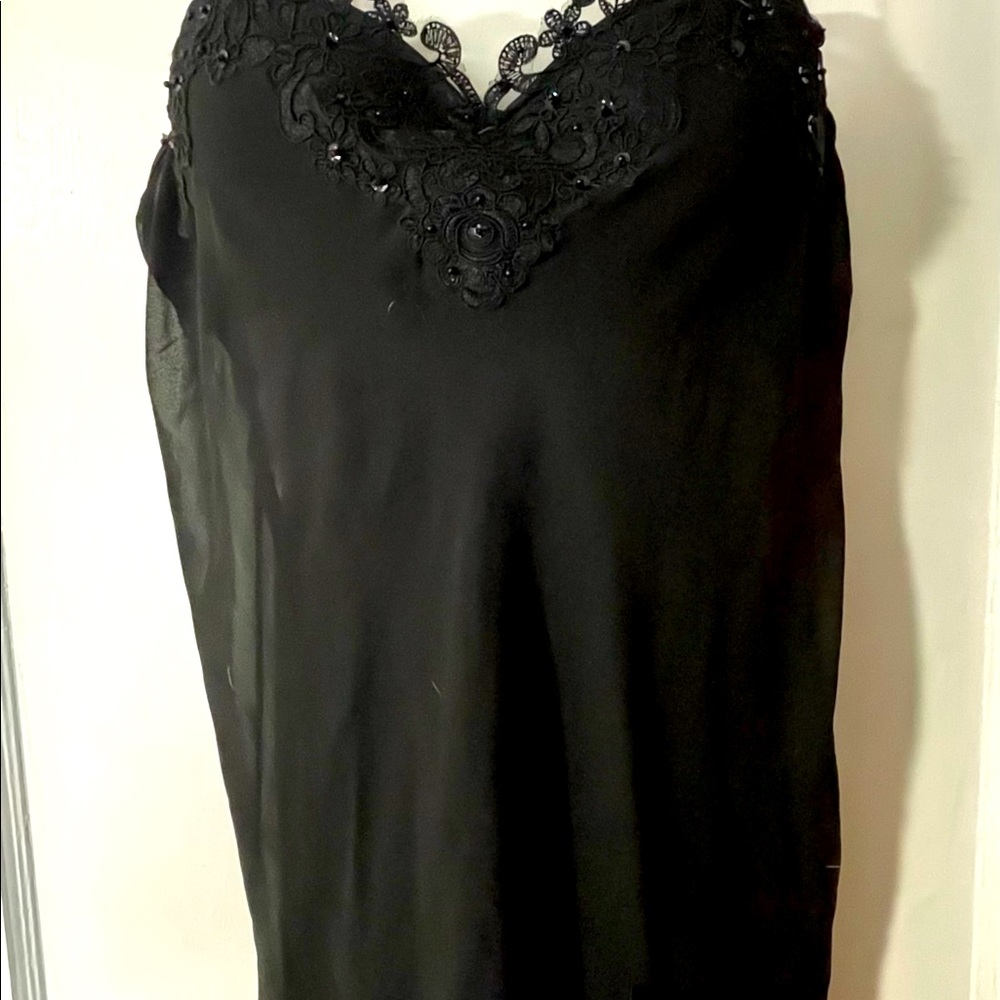 Black Slip Nightie